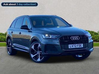 3.0 tdi v6 50 black edition tiptronic quattro euro 6 (start/stop) 5dr