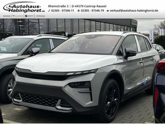 skoda elroq 4x4 rs - 84kwh ahk dcc 360 canton acc head