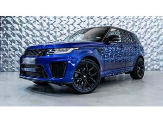 range rover sport 5.0 v8 sc svr aut.