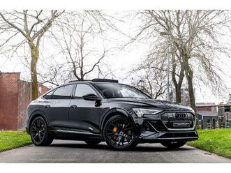audi e-tron 55 sportback quattro s-line * black edition * b&o