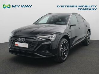 audi q8 e-tron sportback s-line e-tron 55 106 kwh quattro 408 pk / open dak / leder / camera / acc