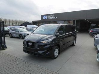 ford transit custom 320l l2 2.0 tdci 136pk automaat 3pl trend luxe leder trekhaak stock