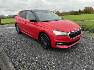 skoda fabia bi-ton rouge / toit noir