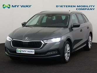 skoda octavia combi clever 1.0 tsi m-hev 110 pk dsg-7 / cruise control / camera / apple carplay