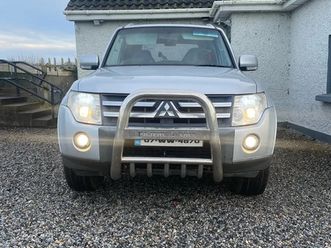 mitsubishi pajero tax & test