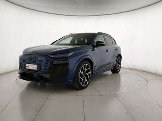 sq6 suv edition one blue e-tron quattro