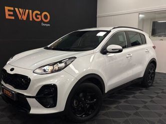 kia sportage 1.6l crdi 136ch hybrid mhev 48volt black edition 4x2 dct7 garantie constructeur 2028
