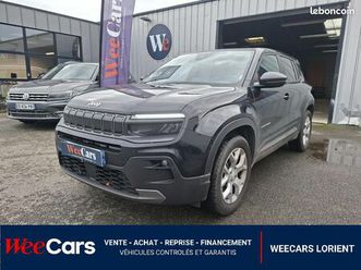 jeep avenger 1.2 t 100 mhev hybrid longitude business 2wd bva - garantie 12 mois