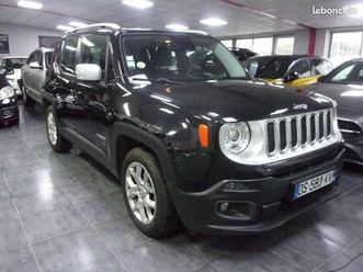 jeep renegade 1.6 mjt 120 limited 12/14 127mkm gps/tel/ja17/radar ar /factures d entretien complet