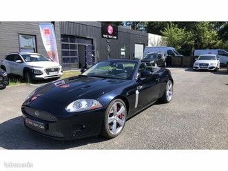 jaguar xkr cabriolet 4.2i v8 suralimenté - bva porfolio 'black celeste' garantie 12 mois