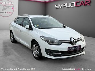 renault megane iii berline dci 110 energy eco2 limited distribution a jour garantie 12 mois
