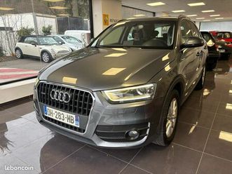 audi q3 quattro 2.0 tdi s tronic7 140 cv boîte auto