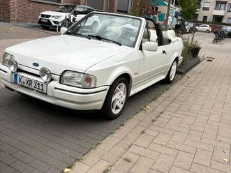ford escort mk4 weiße serie xr3i cabrio - winter preis