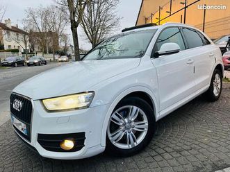 audi q3 - 2.0 tdi 177 bva7 quattro - ambition luxe - toit pano/ambiance led - reprise possible/4xcb