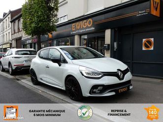 renault clio 1.6 220ch rs trophy edc bva sieges chauffants akrapovic r-link cuir