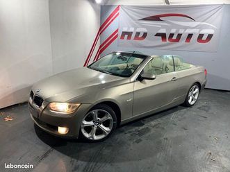 bmw 320d cab / radars av arr / xénon / bluetooth / gps / régulateur / cuir chauffant électrique sport / …