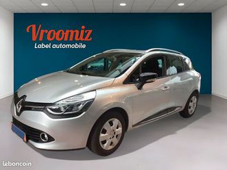 renault clio iv estate 0.9 tce 90 cv limited/2e main/57 300km/suivi full/gps/clim auto/gtie 12 mois