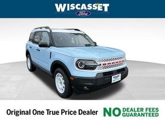 new 2025 ford bronco sport heritage