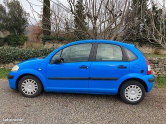citroen c3 - 2 places - bicarb essence et gnc