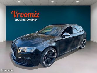 audi rs3 sportback 367cv full to bo siège rs magnétique ride vmax led garantie premium 12m