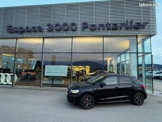 audi a1 sportback 40 tfsi 207 ch s tronic 7 black edition
