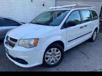 2014 dodge grand caravan v6 cargo work van
