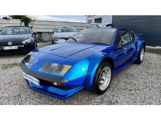 1979 renault alpine gta bleu manuel, 5 vitesses conduite...