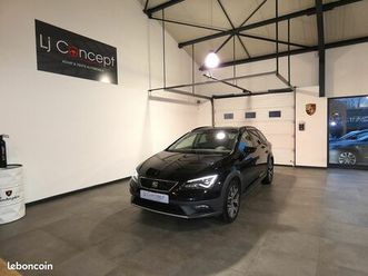 seat leon iii (2) st 2.0 tdi 184 ch 4drive x-perience dsg7 - 1°main - origine france - suivi complet seat - beats audio - sellerie cuir noir - digital cockpit -