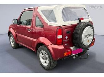 suzuki jimny 1.5 ddis 4x4 cabriolet finition constructeur jlx