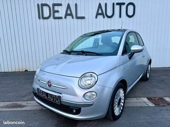 fiat 500 1.2 69 ch lounge pack clim toit panoramique 98.075km