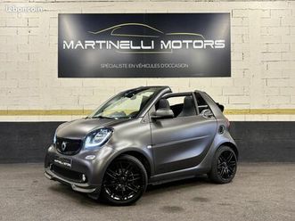 smart fortwo cabriolet iii 109ch brabus xclusive twinamic