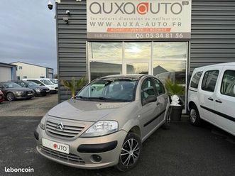 citroen c3 1.4 73 ch 160954 kms kit distribution + 4 pneus neuf