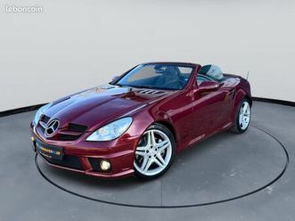 mercedes-benz slk 350 amg line 3.4 305ch - bva - 1ère main - carnet d'entretien - pack sport - sièges chauffants - 165000 km