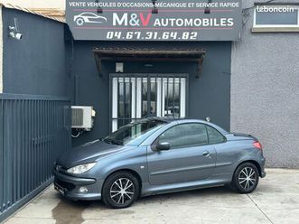 peugeot 206 cc 1.6 hdi 110ch *distri ok