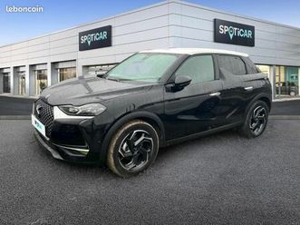 ds ds 3 crossback puretech 130ch grand chic automatique 7cv