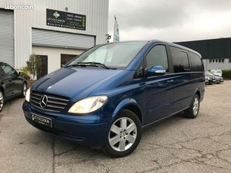 viano 2.2 cdi 150 cv long fun avec banquette = lit - garantie 6 mois