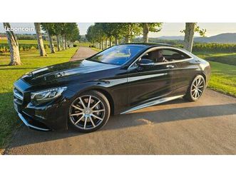 mercedes classe s coupe 63 mercedes-amg 4-matic / historique mercedes / full options
