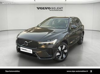 volvo xc60 t6 awd hybride rechargeable 253 ch+145 ch geartronic 8 ultra style dark 5p