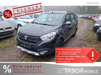 dacia lodgy 1.6 sce 100 stepway navi klima rfk pdc gra