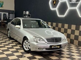 mercedes s320 long version w220 essence 3.2 bva toit ouvrant full options première main