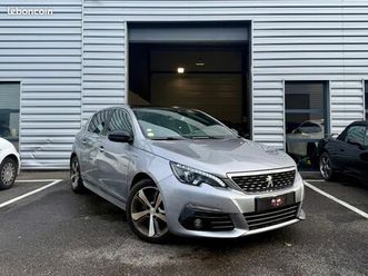peugeot 308 gt line 2.0 bluehdi eat6 150ch suivi peugeot + toit pano + attelage