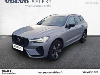 volvo xc60 t6 awd hybride rechargeable 253 ch+145 ch geartronic 8 plus style dark