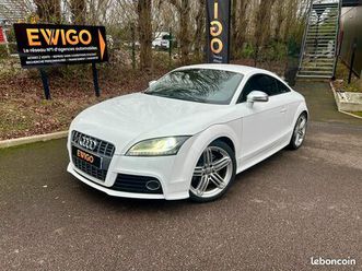 audi tts coupe 2.0 tfsi 270ch comfort pack quattro s-tronic - camera de recul- gps - climatisation - mode s