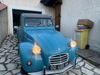 2cv citroen 1974 carte grise collection