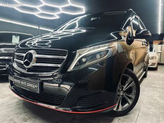 mercedes classe v 300d 2.1l 190ch avantgarde + camera 360° + sieges electriques/chauffants + hayon/portes electriques + burmester surround + entretien mercedes 
