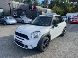 mini mini countryman 2.0 d fap - 143 - bva cooper sd , pack red hot chili , cuir ,gps ,gtie 12 mois
