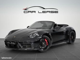 porsche 911 992/1 carrera 4 gts cabriolet 3.0 480 ch loa a partir de 1 500 eur/ mois