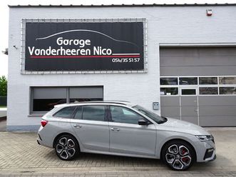 skoda octavia rs iv plug-in carplay,adapt.cruise,camera,canton