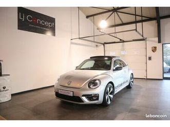 volkswagen new beetle coccinelle 2.0 tsi 220 ch bmt gt cox dsg6 - origine france - suivi complet volkswagen - 59'320 km - toit ouvrant - pack r line intérieur/e