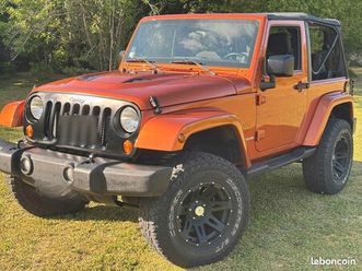 jeep wrangler jk 2.8 crd 200cv sahara edition- superbe